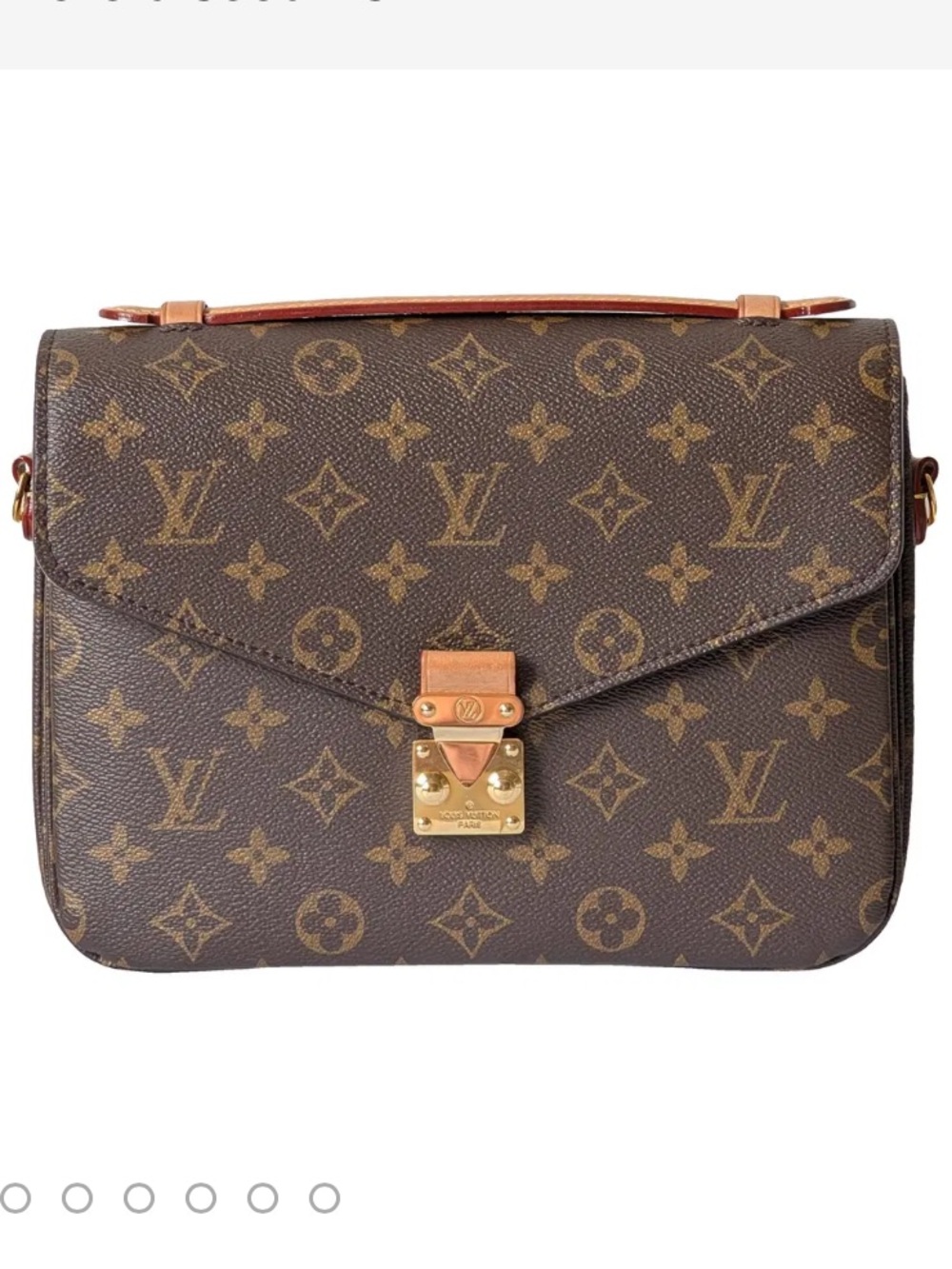 Louis Vuitton Monogram Brown Métis  crossbody Bag with Gold Hardware